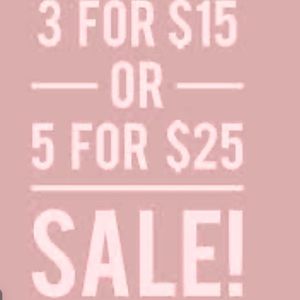 Items with 🎉 apply